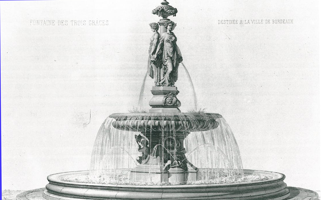 Fontaine des Trois-Grces  Bordeaux